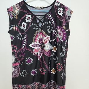 Women's short sleeve casual top